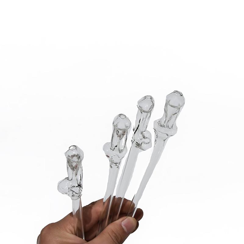 

Стеклянная соломинка забавной формы, креативные стеклянные соломинки с высоким содержанием борной кислоты, термостойкие многоразовые кухонные инструменты, принадлежности для вечеринок