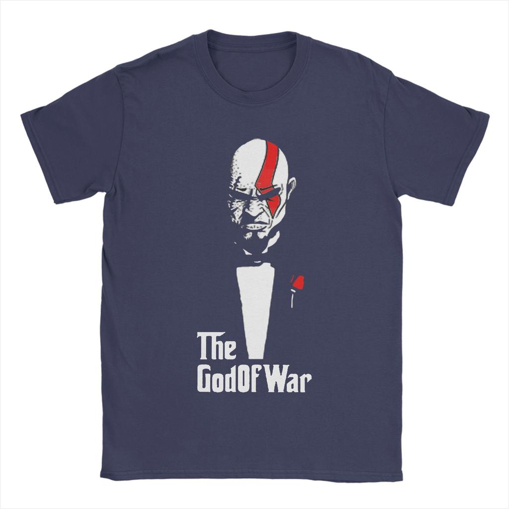 The God Of War Kratos TShirts Unisex Crazy Cotton Tee Shirt O Neck Short Sleeve T Shirt Summer Tops