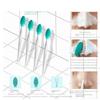 2-in-1 Silikon Nasen- & Mitesserbürste - Doppelseitiges Gesichtsreinigungs-Tool für Lippen, Gesicht & Make-up-Anwendung