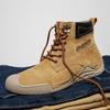 Echtes Leder Männer Stiefel Herbst Winter Stiefeletten Für Männer Schuhe Outdoor Werkzeug Stiefel