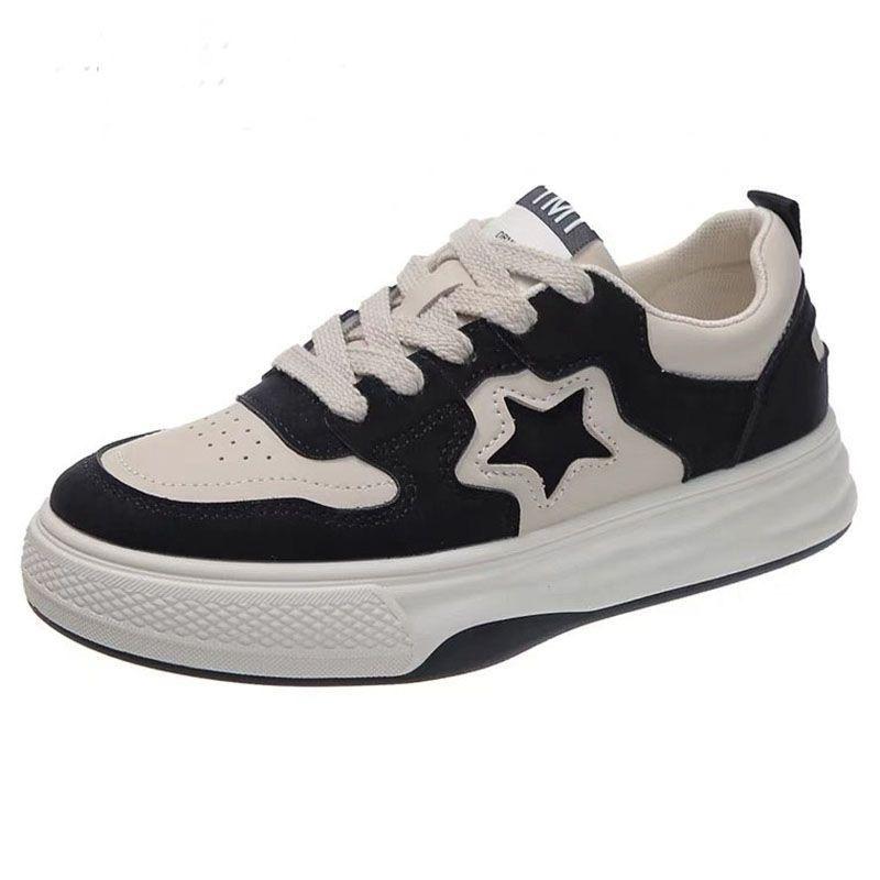 Fashion Casual Star Sport Loafers Women Chunky Sneaker Outdoor Comfort Soft Bottom Anti-slip Board Loafers Athletic Shoes