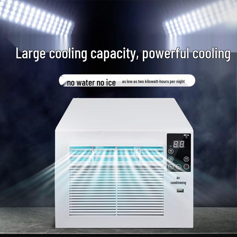 Mosquito Net Indoor Dormitory Mobile Air Conditioner, 1 HP, Free Installation & Drainage, Tent-Compatible