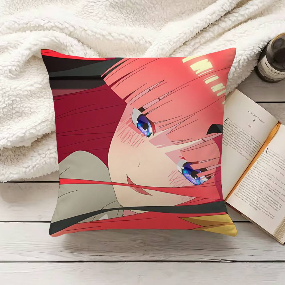 NNino NNakano Anime Pillow Cover Sofa Cushion Cover Home Room Decoration Children Gift