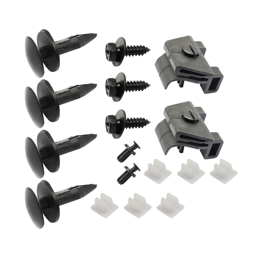 NLQR A Set of Clips To Fix Front Bumper Replace 15078238 1507-8238 Compatible with Toyota Corolla 2009 2010 2011 2012 2013 2014 2015 2016 2017 2018 