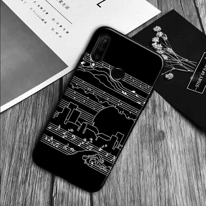 Music Score Musical Notes For Huawei Nova 11 12i 8i 7i 3i 9 10 SE Y60 Y61 Y70 Y72 Y73 Y90 Y91 P20 P30 Pro P40 Lite Case