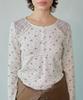 WOVEMENT Pippi Flower Long Top Flower Wbdftp007Fl