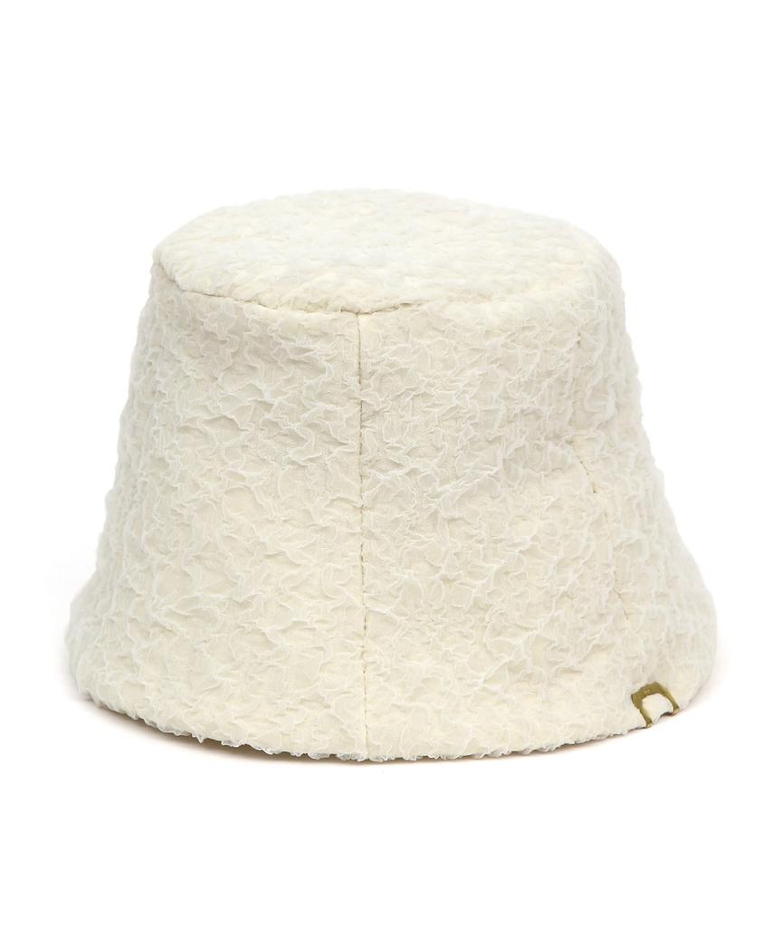 Eondeokeonteulolseutyudio Summer Bucket Hat Stand Bucket / Cotton Candy / Ivory