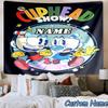 Custom Name Tapestry Cup-head Tapestry, Unique Design Tapestry, Suitable for Bedroom,Livingroom, Playroom,Heartwarming Fan Holiday Gifts