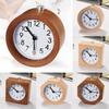 Wooden Bedside Alarm Clock With Led Display And Night Light For Students