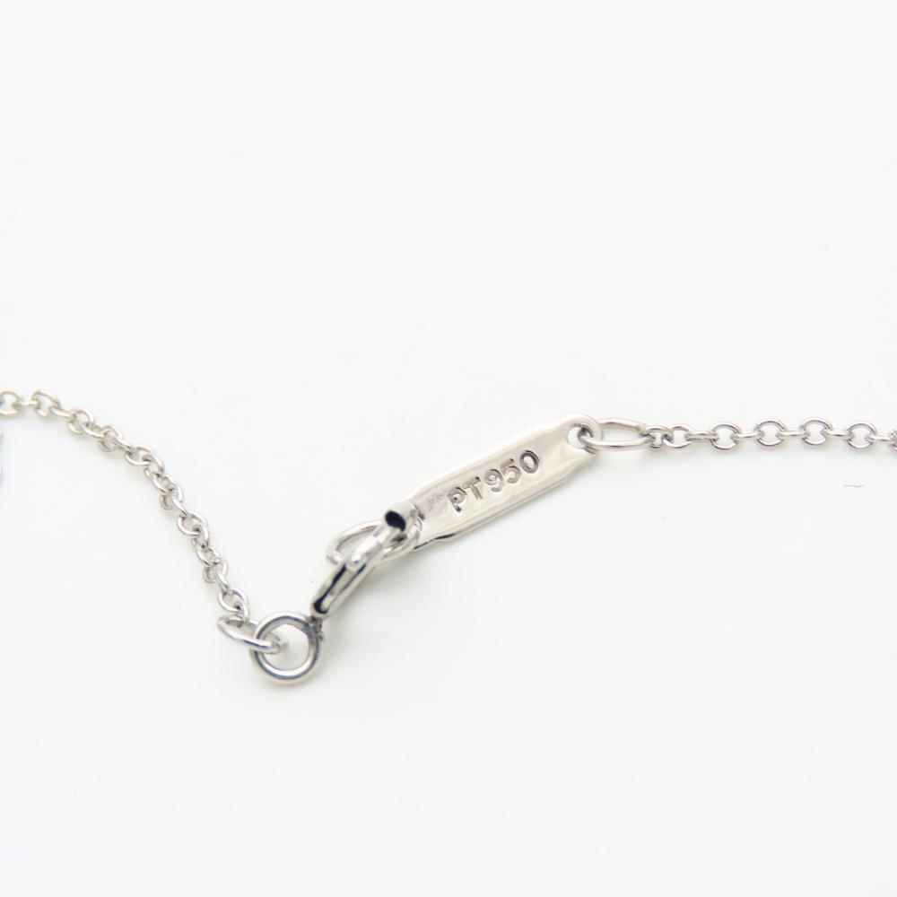 Used TIFFANY&Co. Necklace Solitaire Pt950Platinum/diamond 2.4g Platinum 1PD