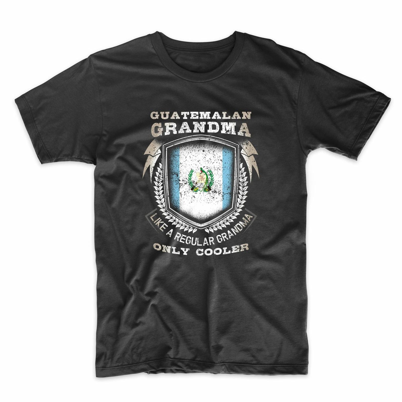 Guatemalan Grandma Like A Regular Grandma Only Cooler Funny Flag T-Shirt S