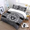 Las Vegas Raiders Logo Style Bedding Duvet Cover Set Duvet Cover Pillowcases  (1*Duvet Cover 2*Pillowcases, without duvet insert)