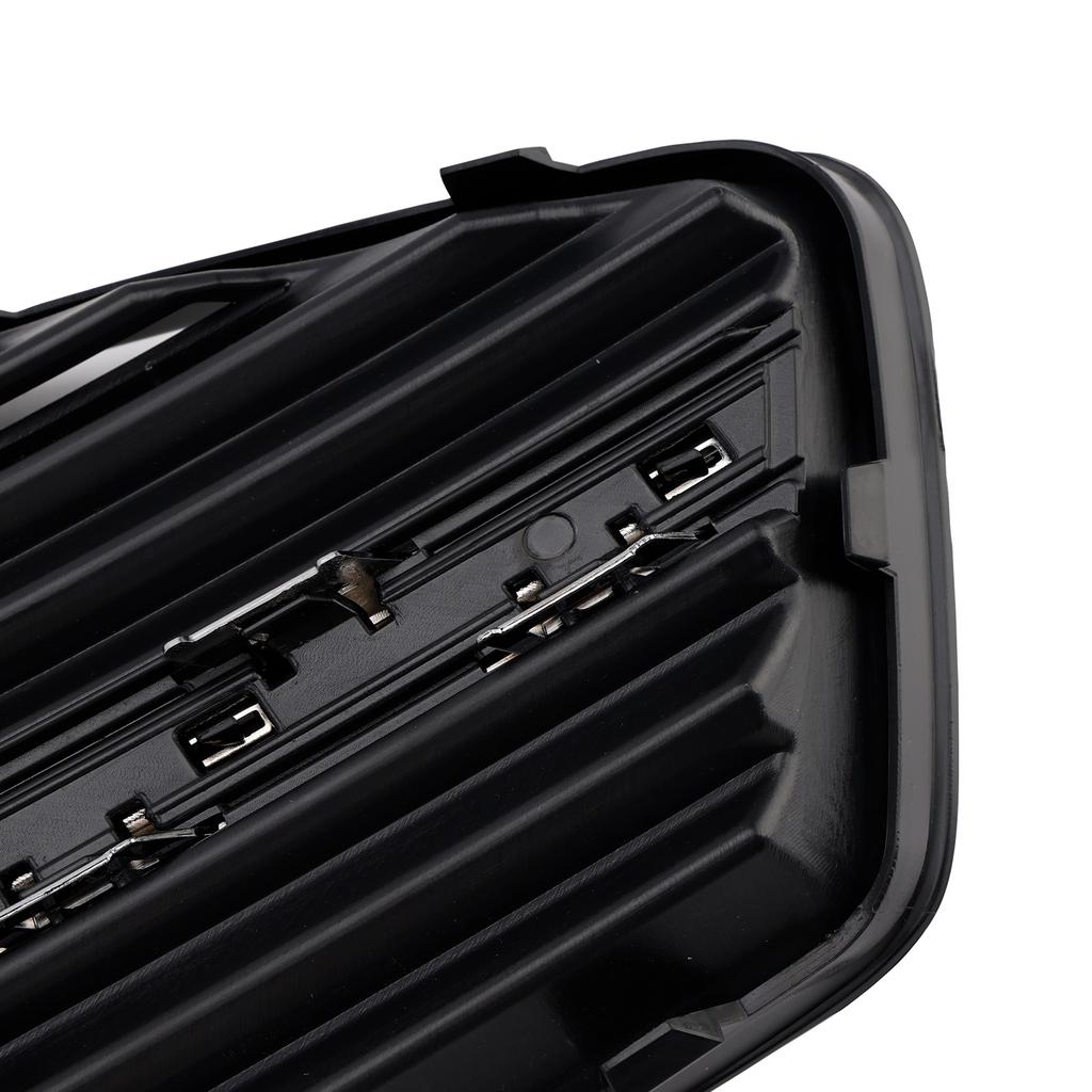 2PCS Front Bumper Fog Light Cover Grille Grill Fit A6 C8 2019-2023