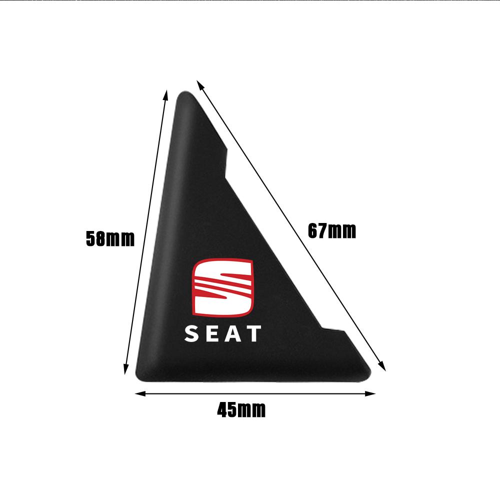 ydsh2 Car Door Guard Edge Corner Protector Anti-collision Scratch Cover for Seat Ibiza Leon Ateca Arona Altea FR Cupra Toledo Tarraco