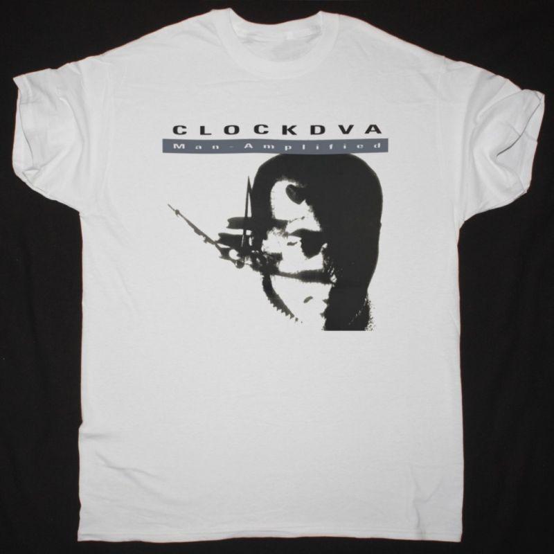Clock DVA Man Amplified White T-Shirt XXL