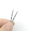 10 pièces fraises diamantées forets dentaires à grande vitesse produit de polissage de dents Super grossières pour dentiste TR-11S
