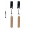 Wooden Handle Pull Up Ball Grip Finger Strengthener Exerciser Arm Muscle Strength Workout Rock Climbing Bouldering Training Tool