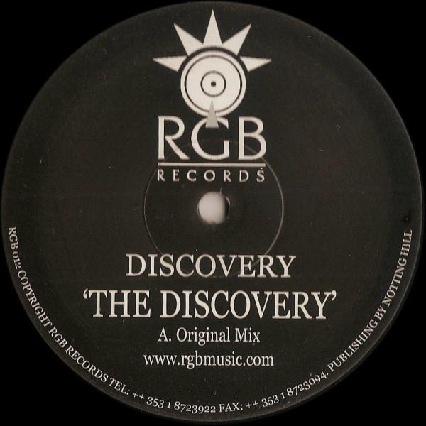 

12-дюймовая пластинка DISCOVERY The Discovery RGB012 RGB Records 2000 Ирландия Танцевальная Электроника Б/у