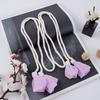 2PCS Minimalist Curtain Tieback Mesh Flower Curtains Tie Rope Ornament Curtain Buckle  Living Room