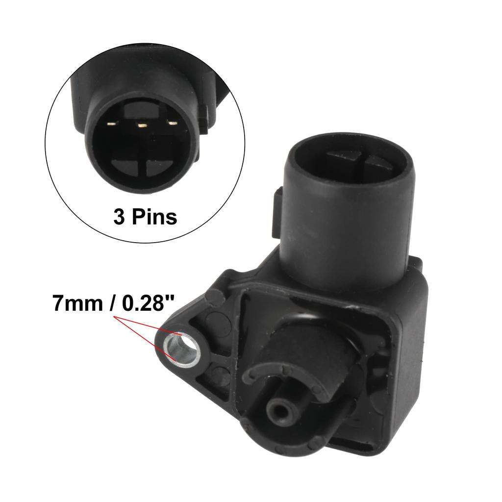 Uxcell MAP Manifold Absolute Pressure Sensor Intake Switch for Honda and Acura, 37830-P13-003