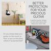 Metal Guitar Hanger Hook Wall Mount Non-slip Holder Stand Rotatable 360°for Electric Guitar Ukulele Instrument Accessories