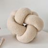 Federa per Cuscino Annodata Minimalista Moderna Cuscino con Morbido Cotone PP per Decorazione Soggiorno