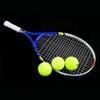Langlebiger Tennisschläger mit Einzelsaite für das Trainingstraining von Kindern( blau )