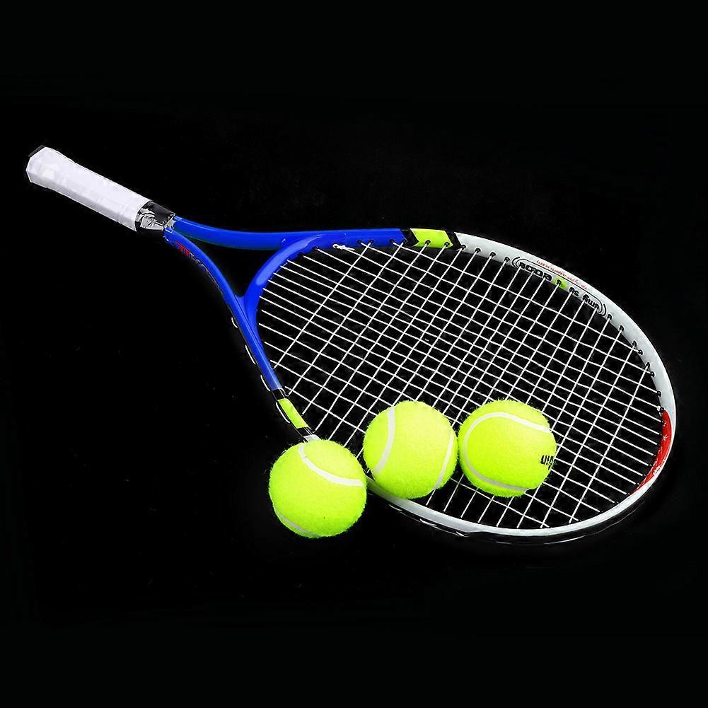 Langlebiger Tennisschläger mit Einzelsaite für das Trainingstraining von Kindern( blau )