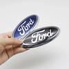 New 2026 Car Sticker Ford New 2025 Hot 1PC 14.5CM Car Front Hood Emblem Badge Sticker logo For Ford Mondeo Explorer edge Focus f