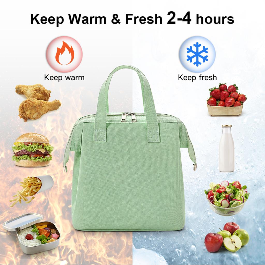 Izolowana Torba Chłodząca Przenośna Termiczna Torba na Lunch Torba do Przechowywania Torebka na Zakupy Praca Szkoła Piknik Kemping Grill