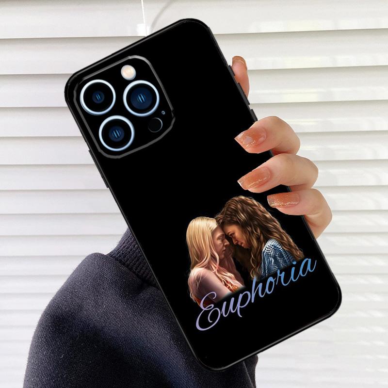 Euphoria Zendaya Phone Case For iPhone 17 16 15 14 13 12 11 Pro Max mini 15 16 Plus 16e 17 Air Cover Fundas