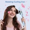Automatic Hair Curler, 28mm Rotating Curling Iron with 3 Temperatures, Fast Heating Curling Tongs Anti-Scald, Anti-Tangle,  Negative Ions