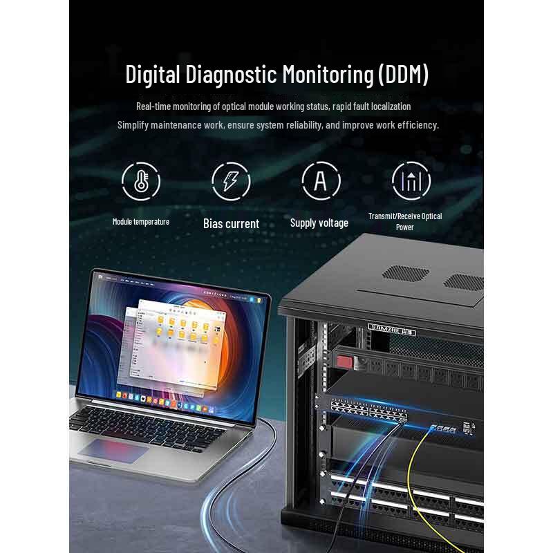 SAMZHE 10G SFP+ LC Multi-mode Optical Transceiver