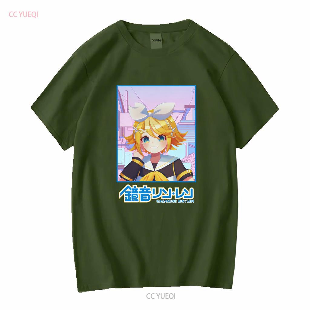 Kagamine Rin Original Graphic Art T Shirt Alternative Urban Streetwear for Shirtns Edgy Fashion Girls Tee Boys Vocaloids