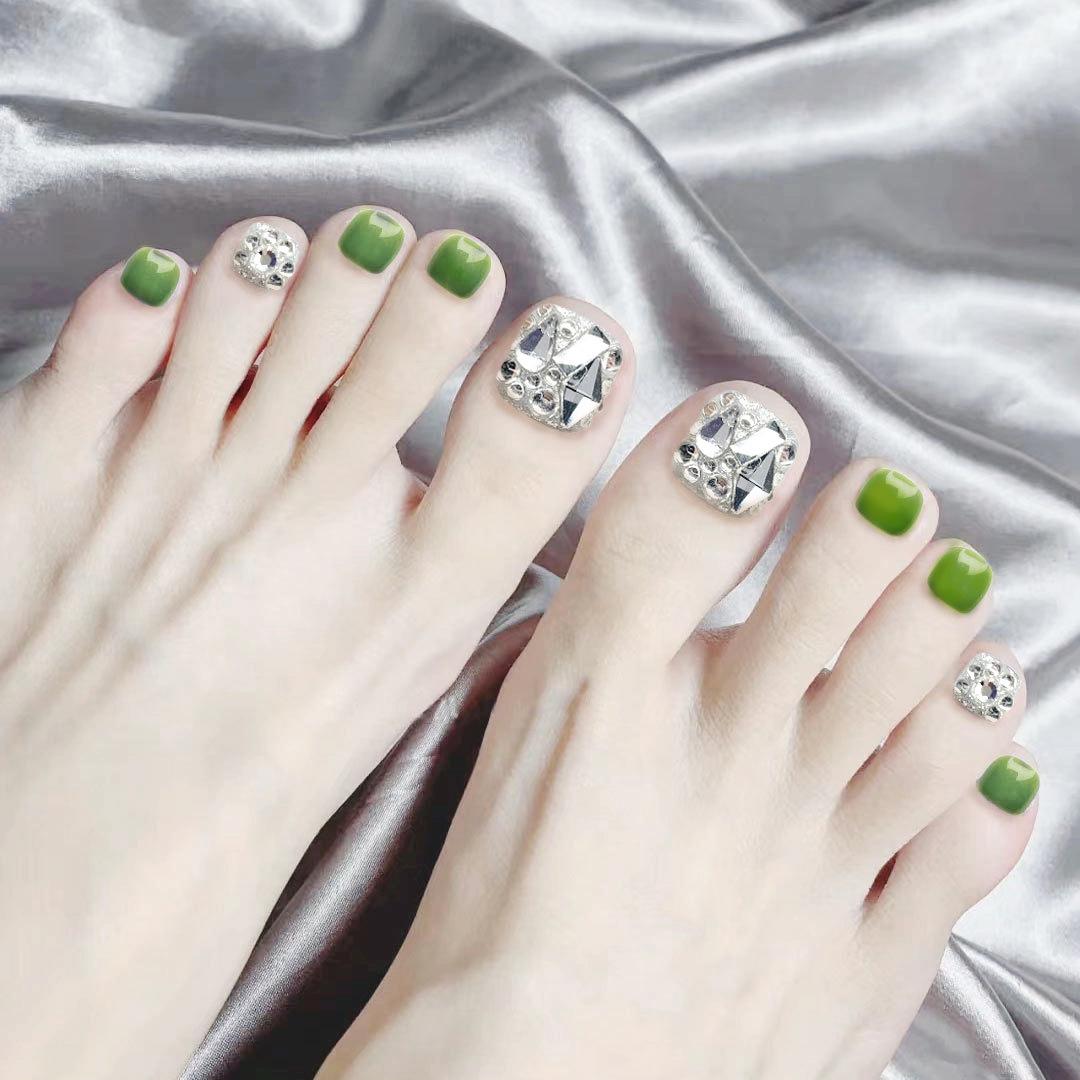 

Wizard of Oz Sparkle Rhinestone Toenail Stickers - Summer Fresh Manicure Set