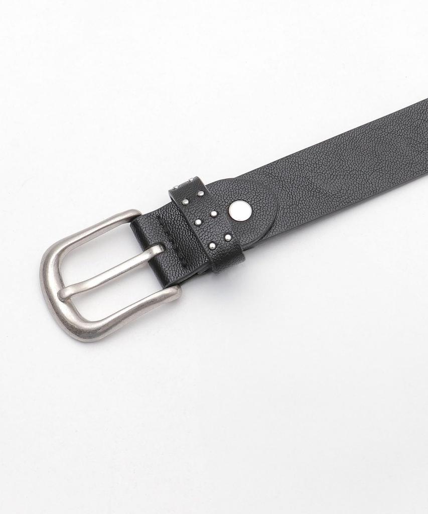 WEGO Large Studded Eyelet Black Women's Belt,