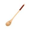4Pcs Tea Coffee Spoons Long Wooden Spoon Teaspoon Drink Coffee Stirrer Mixing Spoon Small Honey Dessert Tea Spoon Wood Tableware