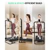 Portable Non- Electric Home Fitness Walking Pad Treadmill LCD Screen Convenient Under Desk Design
