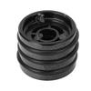 3pcs O Ring Guitar Knob Anti Slip Grip Metal Electric Guitar Potentiometer Control Knob for Bass Guitar