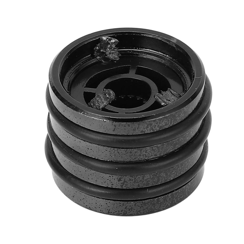 3pcs O Ring Guitar Knob Anti Slip Grip Metal Electric Guitar Potentiometer Control Knob for Bass Guitar