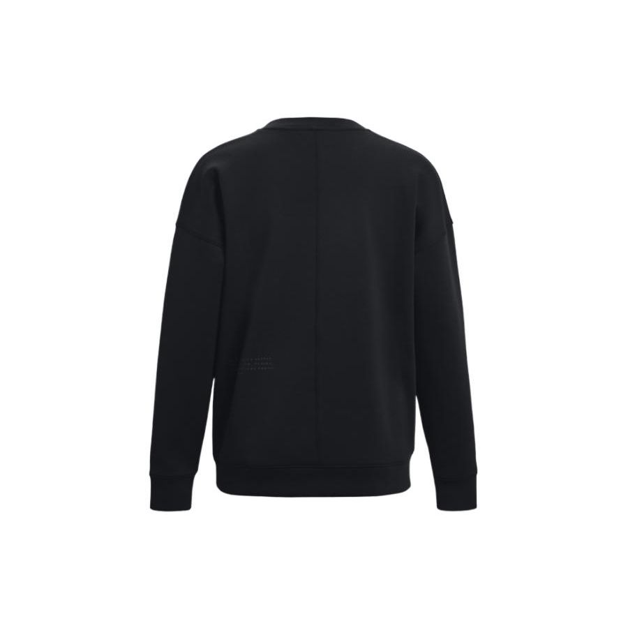 Under Armour Solid Knit Crew Neck Sports Sweatshirt Women sweatshirts Black 1374118-001