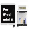 Funbero For iPad Mini 5 A2125 Repair LCD Panel LCD Touch Panel LCD Panel Set Repair Tools Included A2126, A2124, A2133, Display, - (White)