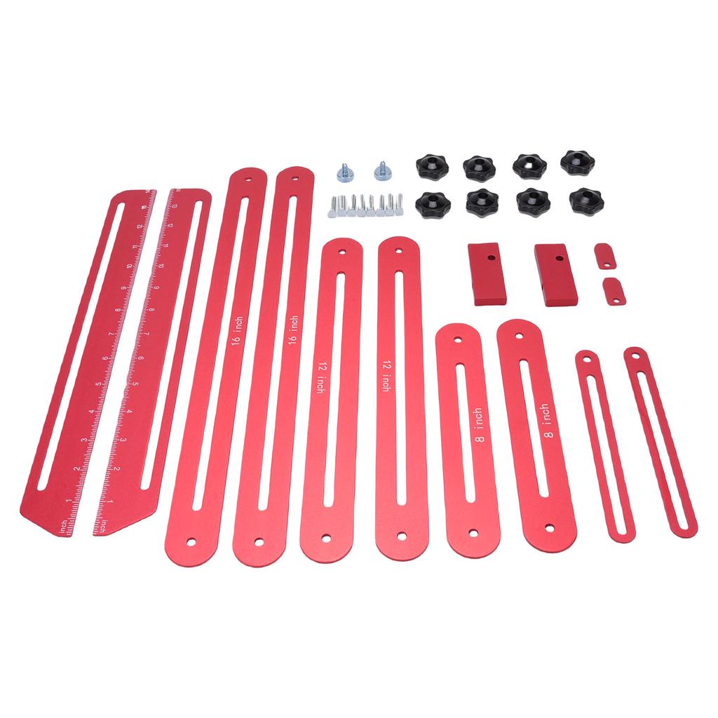 Stair Tread Gauge Aluminum Alloy Stair Tread Template Tool for Home DIY Renovation and Professional