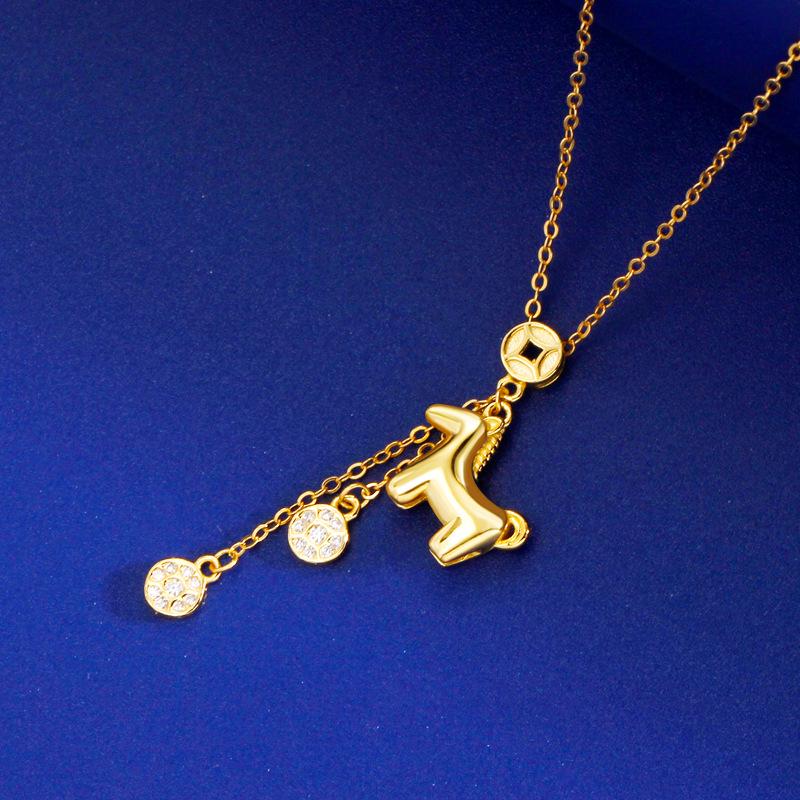 

S925 Sterling Silver Tassel Coin Pendant Necklace for Women - Elegant & Versatile Design 925 Silver