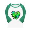 Tops For Youth Girls 4-16 Years Round Neck 3/4 Sleeves T-Shirts Trendy Tops Outfit Tees