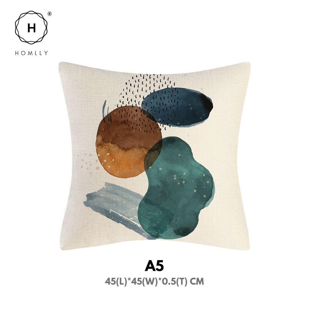 Homlly Dotti Abstract Mid Century Cushion Pillow Cover (X2PCS)