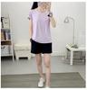 Women's Quick-Dry Ice Silk T-Shirt, Lightweight & Breathable, Casual Round Neck Short Sleeve