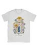 Kurzarm Kleidung Sommer Herren Reine Baumwolle Vintage T-Shirt O-Ausschnitt T-Shirt Harrys Stil Fruchtmann Mit Blumen T-Shirt 2024