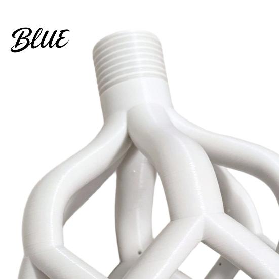Detachable Shower Head Head 3D Printed Hollow Woven Rainfall Sprayer