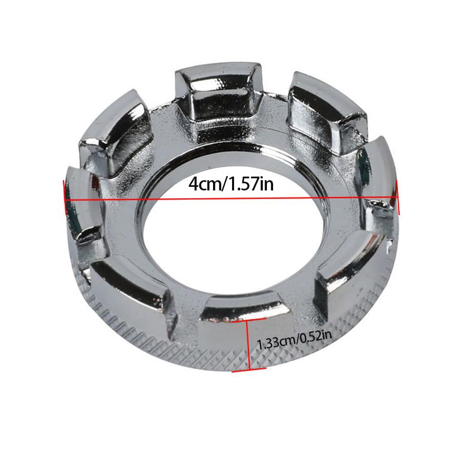 8 in 1 Bicycle Spoke Wrench Tool, Steel Spoke Nipple Key for Wheel Truing Fit for Road Bike MTB Mountain Bicycle Maintenance